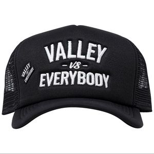 Valley vs Everybody truck hat and pin